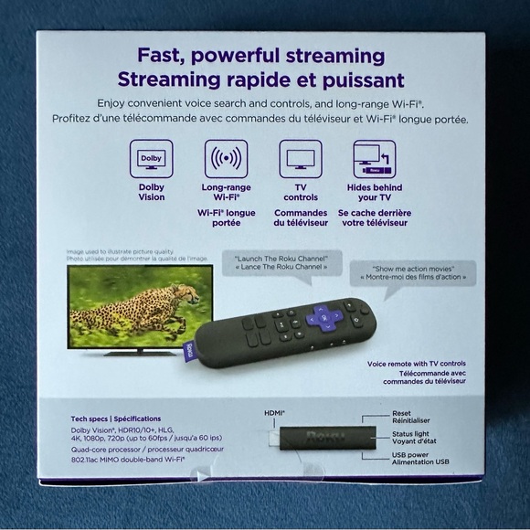 SOLD - Roku Streaming Stick 4K | Streaming Device 4K/HDR/Dolby Vision - Picture 2 of 10